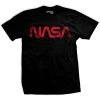 Ohio Men The NASA "Worm" - Black - T-Shirt