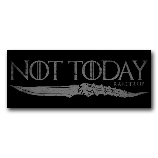 Ohio Not Today Sticker Gear 3 Ohio Not Today Sticker Gear