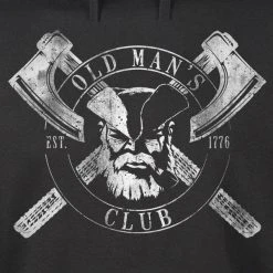 Ohio Old Man's Club Age For Weakness Hoodie Men