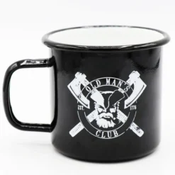 Ohio Old Man's Club Age For Weakness Tin Mug