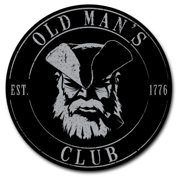 Ohio Old Man's Club Sticker 3 Ohio Old Man's Club Sticker