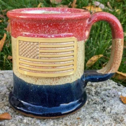 Ohio Drinkware Old Glory Stoneware Mug