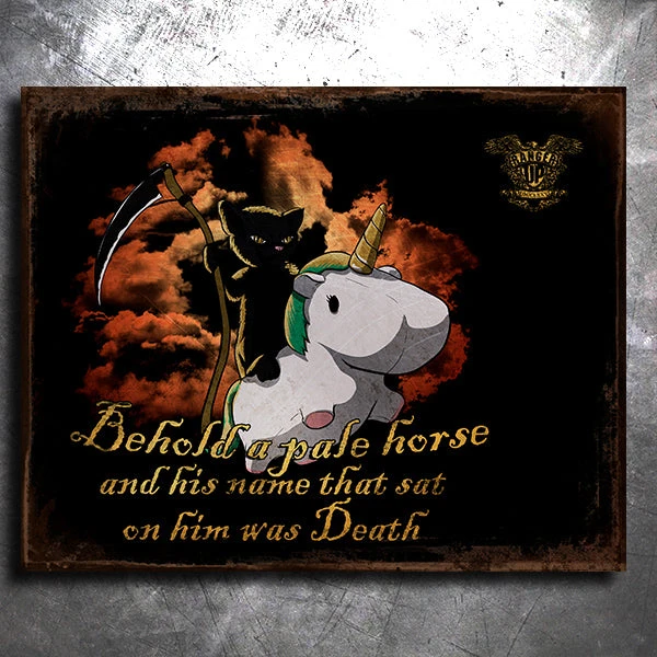 PTS Signs Pale Horse Vintage Tin Sign 3 PTS Signs Pale Horse Vintage Tin Sign