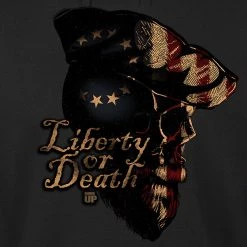 Ohio Patriot Skull Hoodie Men