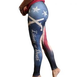SV Women's Patriot Skull Leggings