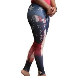 SV Women's Patriot Skull Leggings