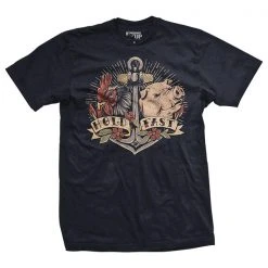 Ohio Pigs And Chickens Float T-Shirt The Black Flag