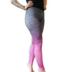 SV Women's Pink Ombre Leggings