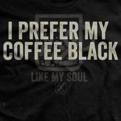 Ohio Caffeine & Hate Prefer Black Coffee T-shirt
