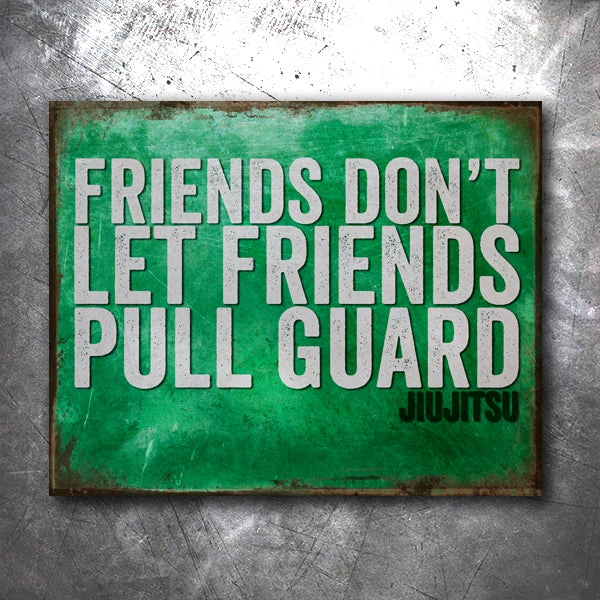 PTS Pull Guard Vintage Tin Sign 3 PTS Pull Guard Vintage Tin Sign