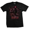 Ohio Jiu Jitsu Red Octopus T-Shirt Get Fit Or Die