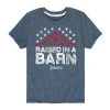 Ohio Kids Kid's Raised In A Barn Tee