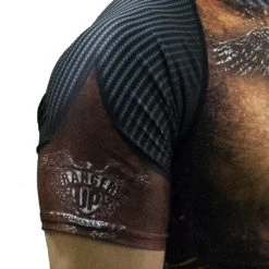 SV Men Brown Rash Guard