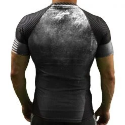 SV White Rank Rash Guard Men