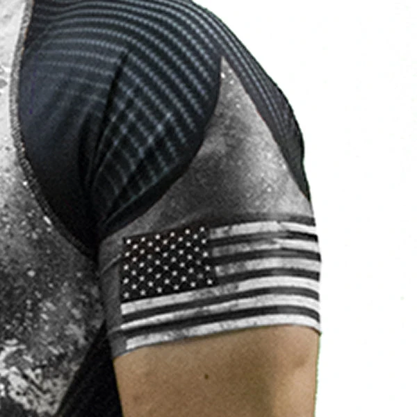 SV White Rank Rash Guard Men 5 SV White Rank Rash Guard Men