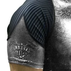 SV White Rank Rash Guard Men 10 SV White Rank Rash Guard Men