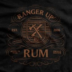 Ohio Ranger Up Rum T-Shirt The Black Flag
