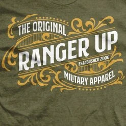 Ohio Hunting, Fishing & Outdoors Vintage Ranger Up - Green - T-Shirt