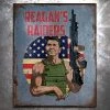 PTS Signs Reagan's Raiders Vintage Tin Sign 2 PTS Signs Reagan's Raiders Vintage Tin Sign