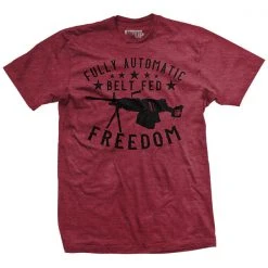 Ohio Fully Automatic Freedom T-Shirt Red