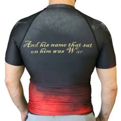 SV Men Red Horse Rash Guard
