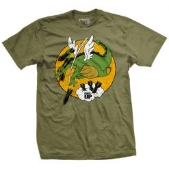 Ohio Men Reluctant Dragon Bomber T-Shirt
