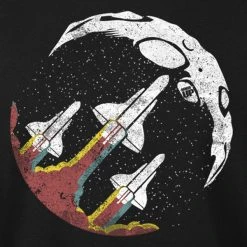 Ohio Men NASA Retro Rocket Hoodie