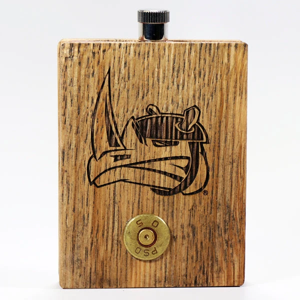 Ohio Whisky & Bad Decisions Ranger Up Rhino Bourbon Barrel .50 Cal Bullet Flask 4 Ohio Whisky & Bad Decisions Ranger Up Rhino Bourbon Barrel .50 Cal Bullet Flask