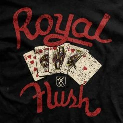 Ohio Bomber Shirts Royal Flush T-shirt