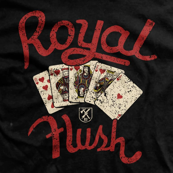 Ohio Bomber Shirts Royal Flush T-shirt 4 Ohio Bomber Shirts Royal Flush T-shirt