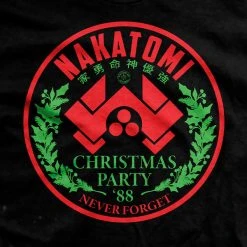 Ohio Men Members Only Nakatomi Christmas Party T-Shirt
