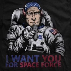 Ohio Men Space Force Uncle Sam T-Shirt
