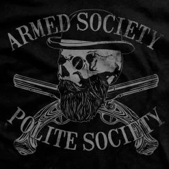 Ohio Men Savage Gentleman Armed Society T-Shirt
