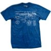 Ohio Members Only Thompson Gun Blueprint T-Shirt Men