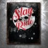 PTS Christmas Slay Ride Vintage Tin Sign