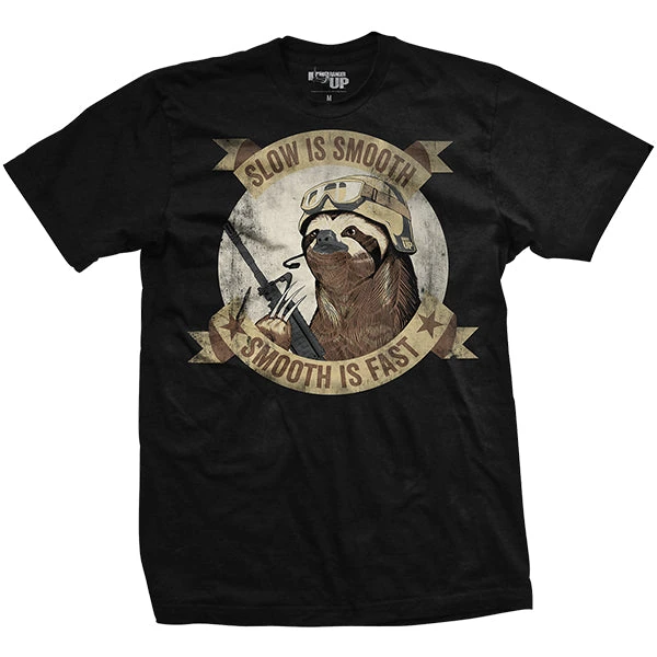 Ohio Slow Is Smooth Smooth Is Fast - Black T-Shirt Men 3 Ohio Slow Is Smooth Smooth Is Fast - Black T-Shirt Men