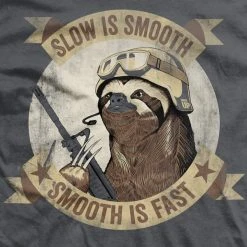 Ohio Slow Is Smooth Smooth Is Fast T-Shirt Men
