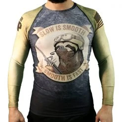 SV Slow Is Smooth Sloth Long-Sleeve Rash Guard