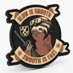 Ohio Slow Is Smooth PVC Patch PVC Patches