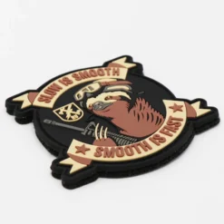 Ohio Slow Is Smooth PVC Patch PVC Patches