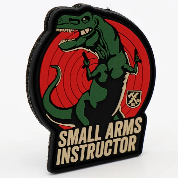 Ohio PVC Patches Small Arms Instructor T-Rex PVC Patch