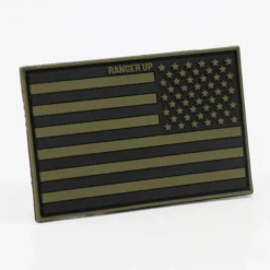 Ohio Subdued American Flag PVC Patch PVC Patches