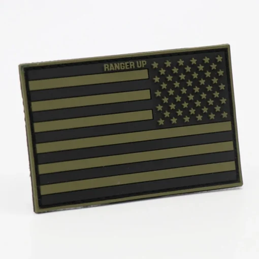 Ohio Subdued American Flag PVC Patch PVC Patches