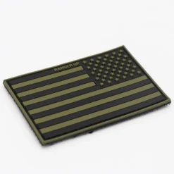 Ohio Subdued American Flag PVC Patch PVC Patches