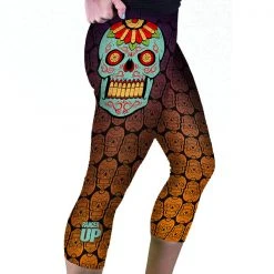 SV Women's Sugar Skull Crops