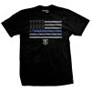 Ohio Thin Blue Line Flag T-Shirt 1 Ohio Thin Blue Line Flag T-Shirt