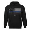Ohio Thin Blue Line Flag Hoodie Men