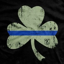 Ohio Thin Blue Line Shamrock T-Shirt Men