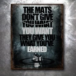 PTS The Mats Old World Vintage Tin Sign Signs