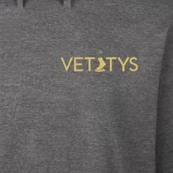 Ohio Men Vettys Boot Statue Logo Charcoal Hoodie